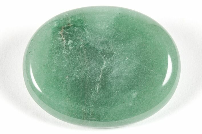 2" Polished Green Aventurine Worry Stones  - Photo 1